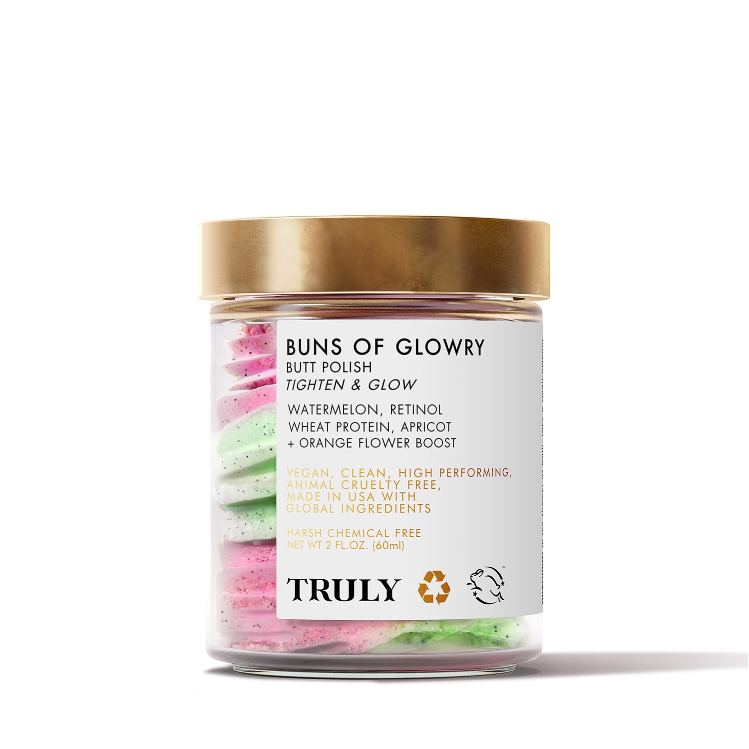 BUNS OF GLOWRY: EXFOLIANTE PARA GLÚTEOS  (EXFOLIANTE CORPORAL)